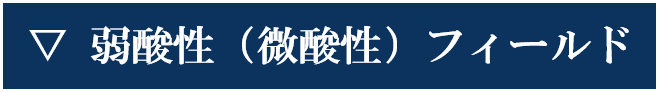 弱酸性（微酸性）