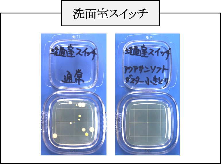 洗面室スイッチ